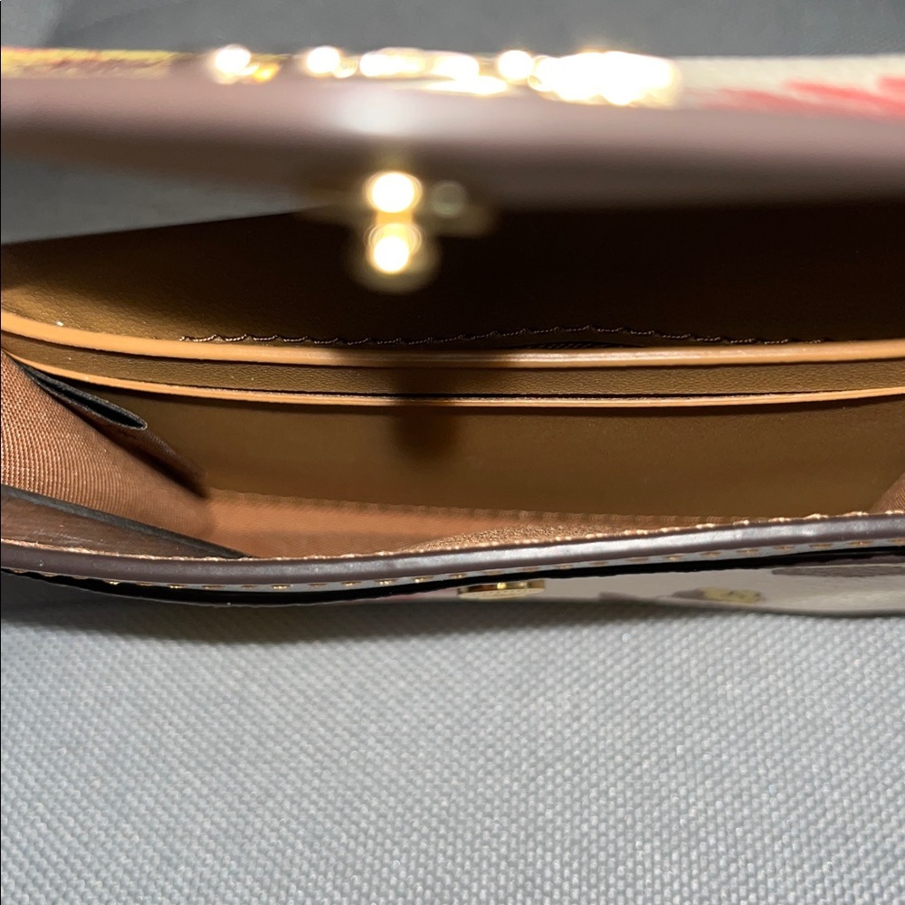 Coach Floral Flap Card Case - Picture 6 of 9